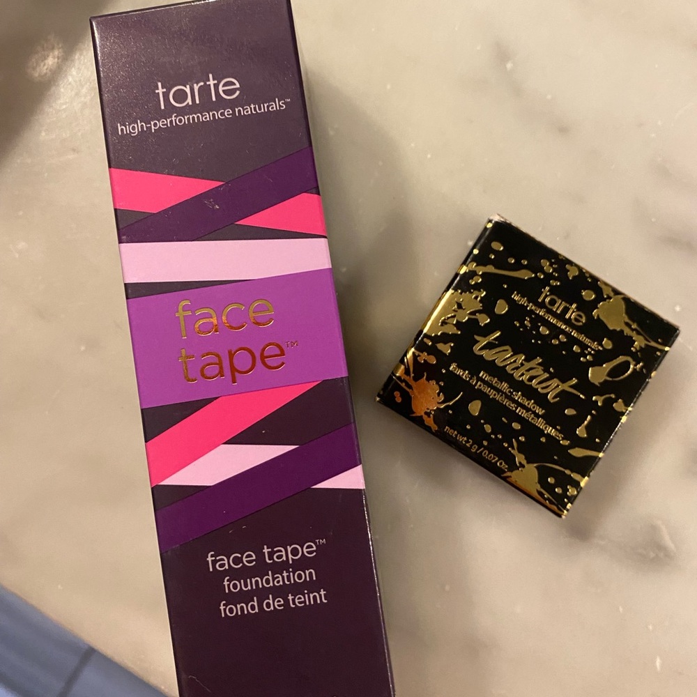 BNIB Tarte Face Tape Foundation and Eye Shadow